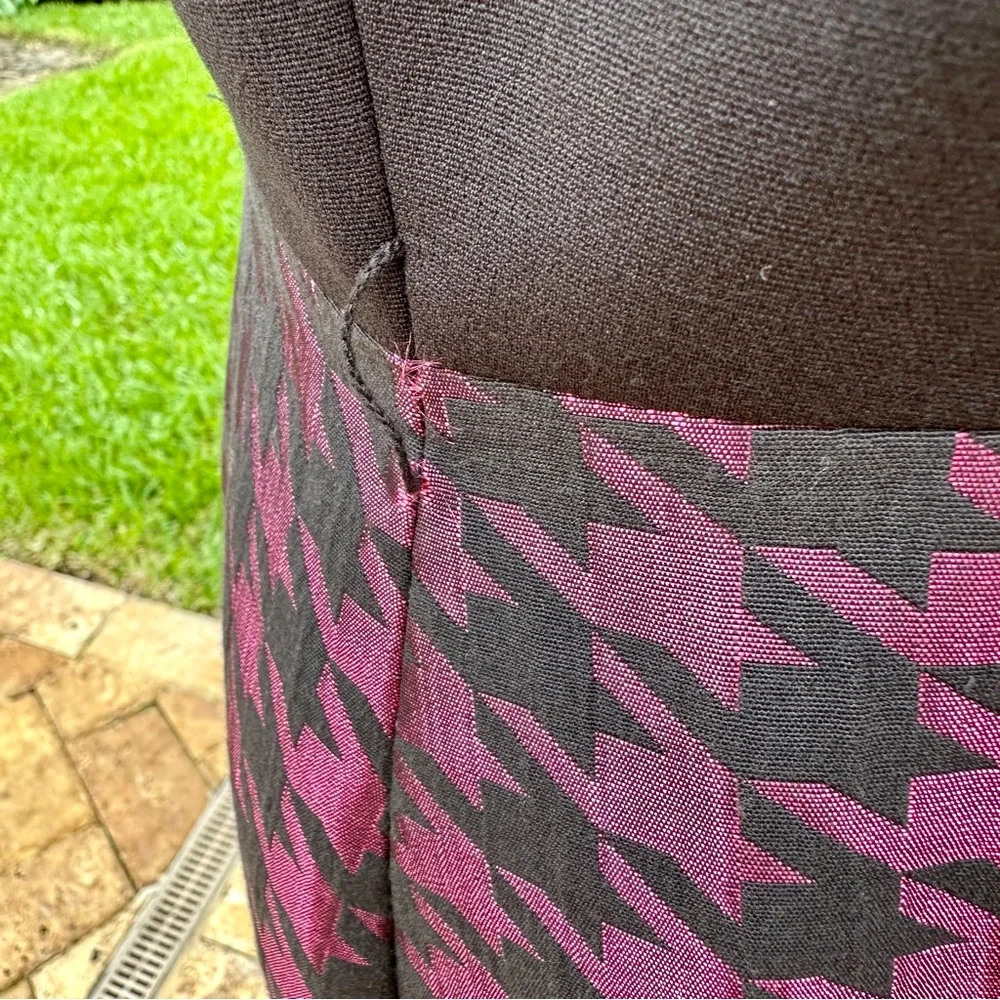 NWT! Alex Marie Black Raspberry Sheath Work/Office Dress - Picture 6 of 11